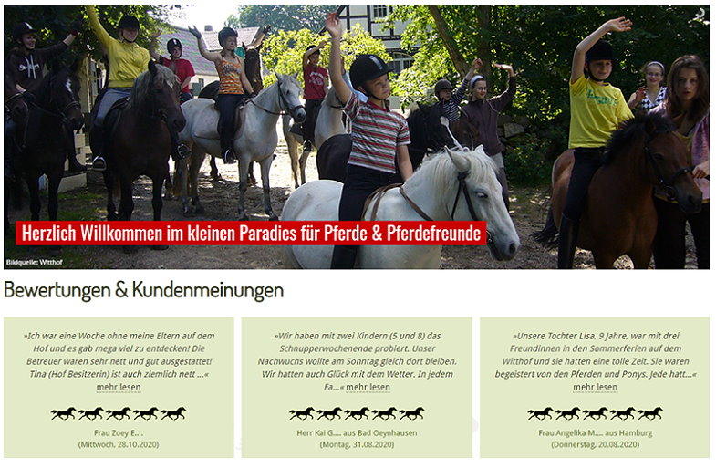 Herzlich Willkommen im kleinen Reiterparadies für Ponies, Pferde und Pferdefreunde