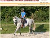 Reiturlaub im Gut Weissenhof - das Hotel mit eigener Reithalle und Reitschule