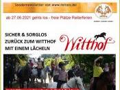 Reiterferien für Kids + Jugendliche - witthof.de - Lüneburger Heide