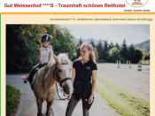 Reiten am Gut Weissenhof